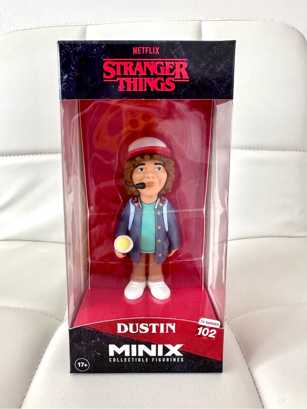 Netflix Stranger Things Dustin Minix Figure - Red/Teal/Blue